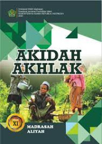 Akidah Akhlak kelas XI MA Kemenag 2020