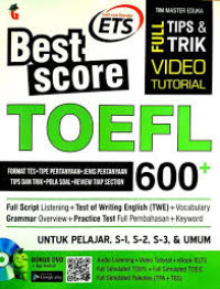 Image of Best Score TOEFL 600+