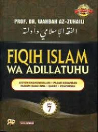 Fiqih Islam wa Adillatuhu Jilid 7