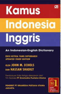 Kamus Indonesia Inggris Edisi Ketiga yang di Perbarui