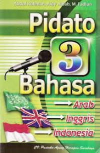 Pidato 3 Bahasa Arab Inggris Indonesia