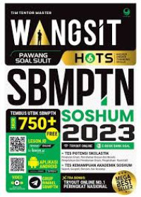 Image of Wangsit Pawang Soal Sulit Hots SBMPTN Soshum 2023