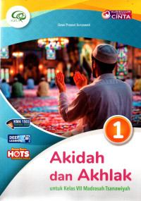 Image of Akidah Akhlak 1 Untuk Kelas VII MTs ; Kurikulum Berbasis Cinta