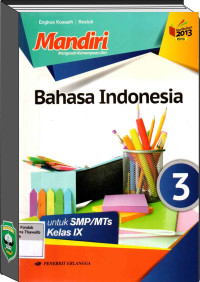 Mandiri Bahasa Indonesia Untuk SMP/MTs Kelas IX