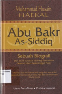 Abu Bakar As-Siddiq : Sebuah Biografi