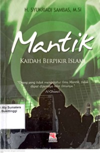 Mantik: Kaidah Berpikir Islam
