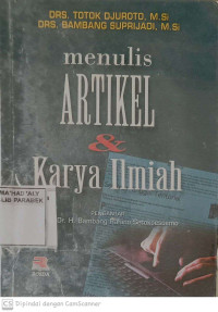 Menulis Artikel & Karya Ilmiah